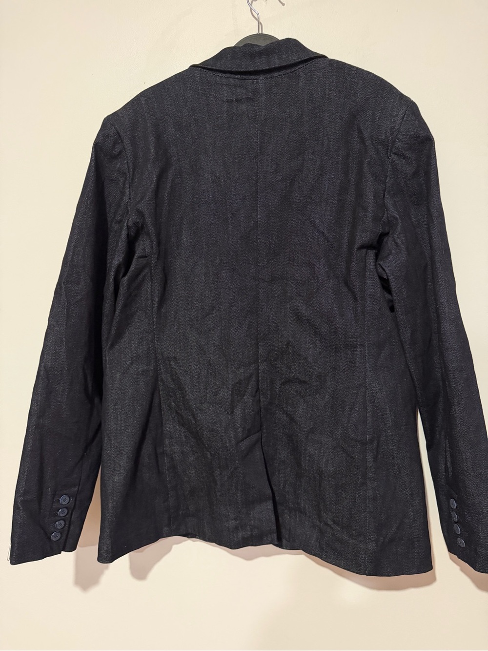 NWT Dark Navy Demin Women's Tailored Blazer Jacket Size XL - Picture 2 of 6